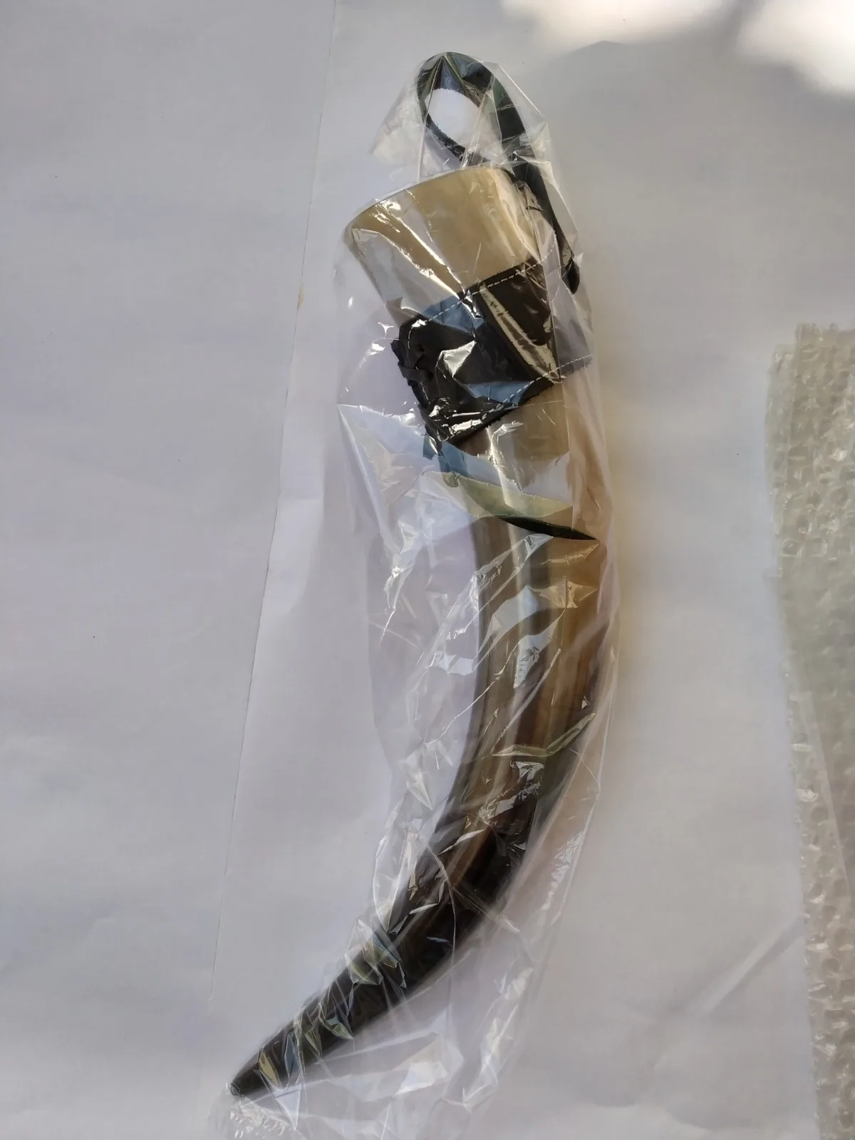 Wikinger Trinkhorn Methorn & Hornbecher Polished Natural Crafts Glass Drinking Horn for Home Decoration Raw Technique