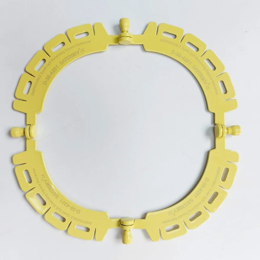 Одноразовый самоудерживающийся Ретрактор набор (с электро-покрытием) стерилизованный крючками 5 мм эластичный 8 шт. в упаковке