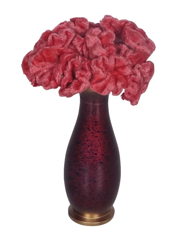 CHRISTMAS SUPPLIES HOT SALE WHITE XMAS VELVET STAR WITH SPRING ORNAMENT FOR HOLIDAY DECORATIVE AND NEW YEAR GIFT