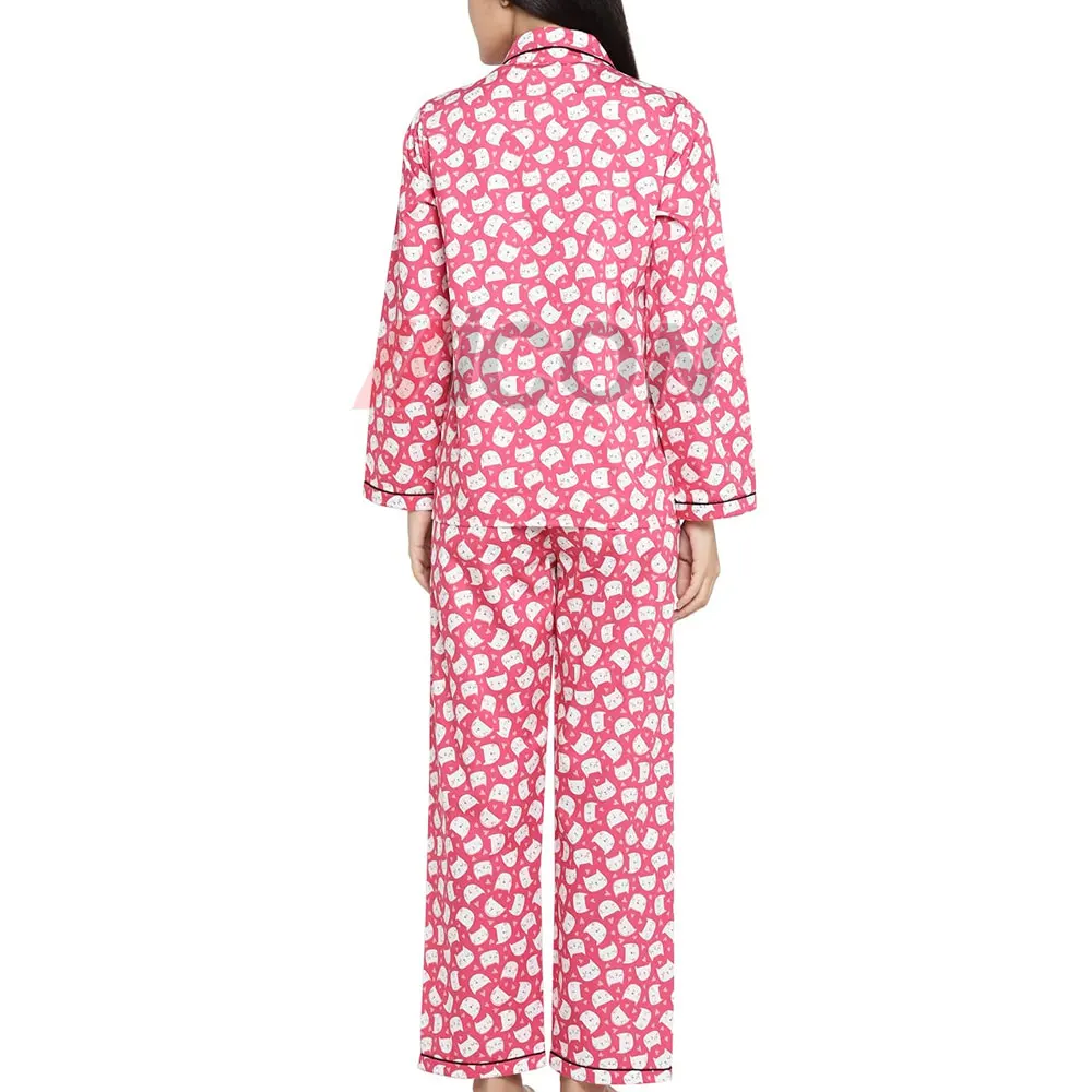Women Casual Night Dress Home wear Women Sleepwear Hot Sale Factory Price Women Pajamas Set