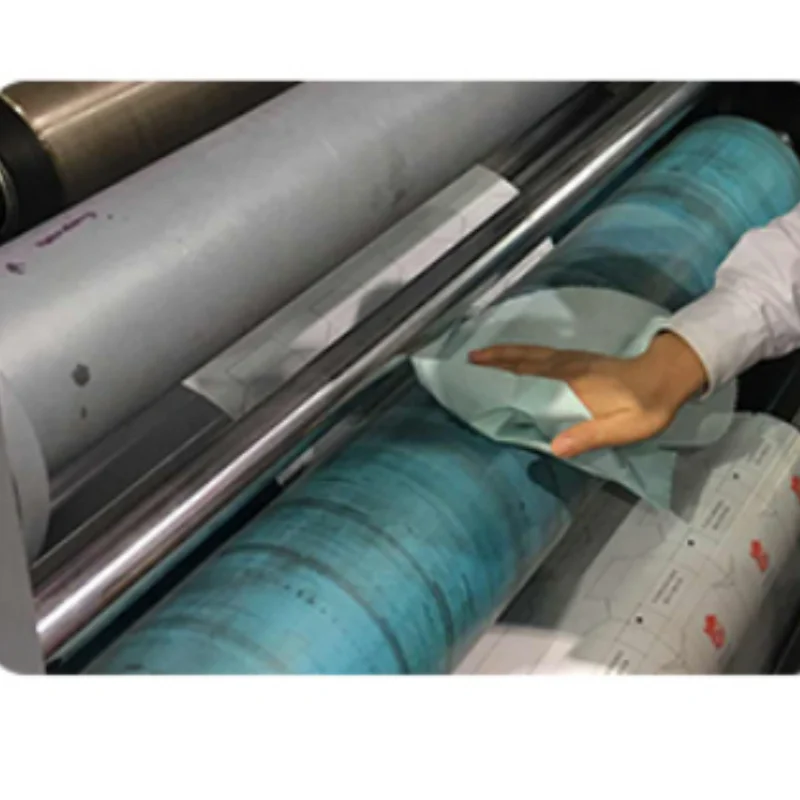 Printing Equipment Heidelberger ryobi Auto automatic blanket wash cloth jumbo roll for manual cleaning