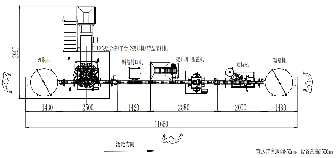 Large vertical automatic granule packaging machine Prefabricated bag packaging machine Puffed food production line