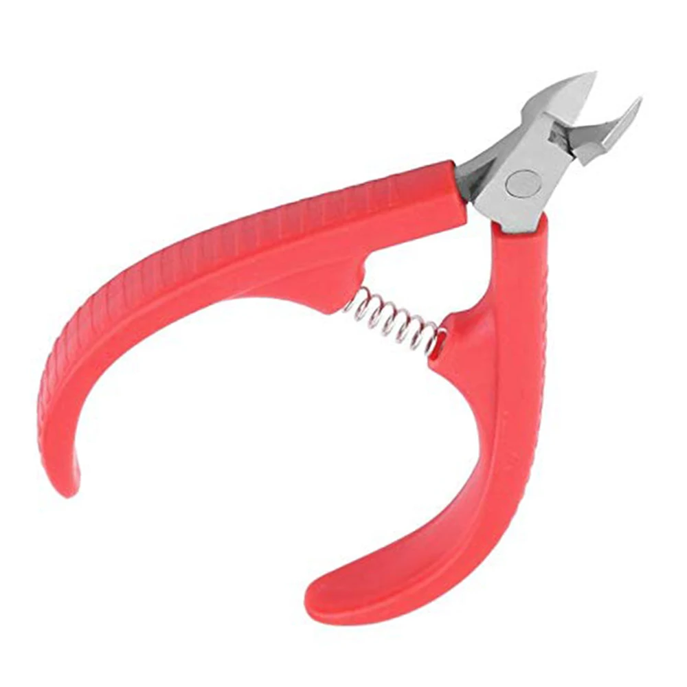 Plastic Handle Nail Nippers For Ingrown Toe Nail Cuticle Nippers For Beauty Beauty Care Manicure Nippers
