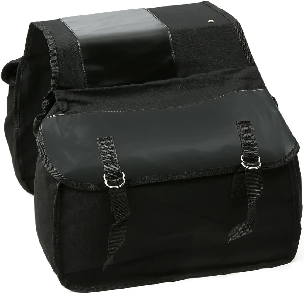 2022 new waterproof canvas bicycle saddle bags for all bikes,Large capacity bike bags for bicycles rear rack for hiking camping