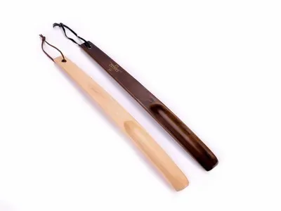55cm long beech wood shoe horn