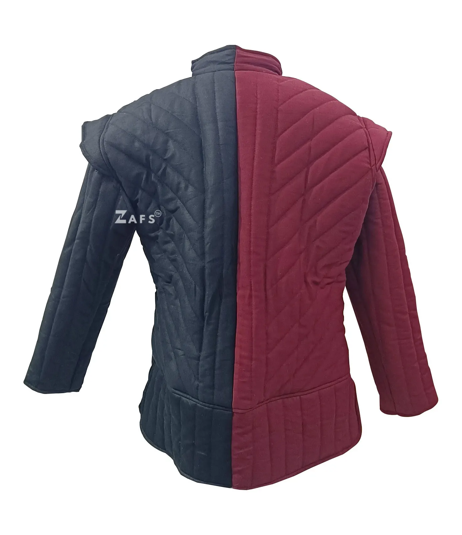 Medieval Gambeson Full Sleeve Aketon Jacket Thick Padded Renaissance Armor Style Cotton Fabric Coat Stylish Costume Renaisssance