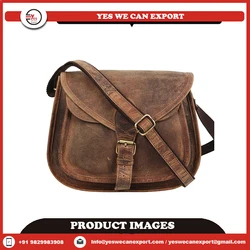 2022 Latest Stylished Vegan Leather Crossbody Bag Genuine Leather Stylish Trendy Sling Crossbody Laptop Leather Bag For Sale