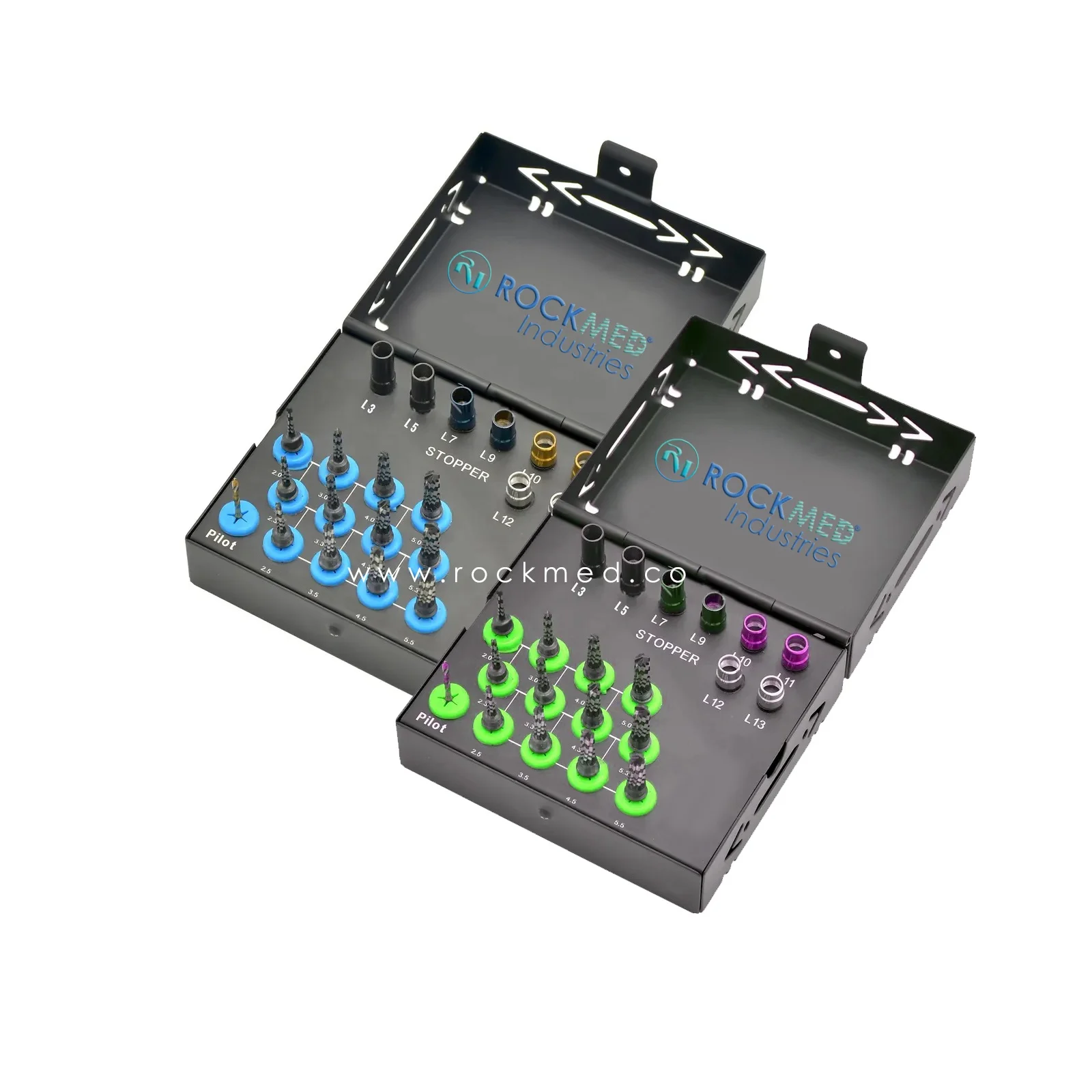 Osseodensification Kit 13 Pcs Dental Burs Kit Dental Implant Osteotomy Preparation And Surgical Burs Instruments