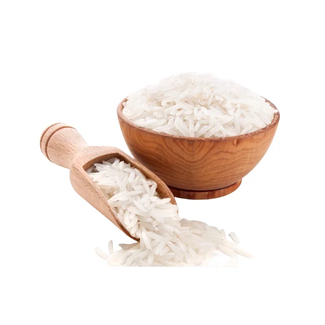 Top Sell 2022 Pure Natural High Quality Long Grain Basmati Rice For Cooking Uses Manufacture in India For Sale
