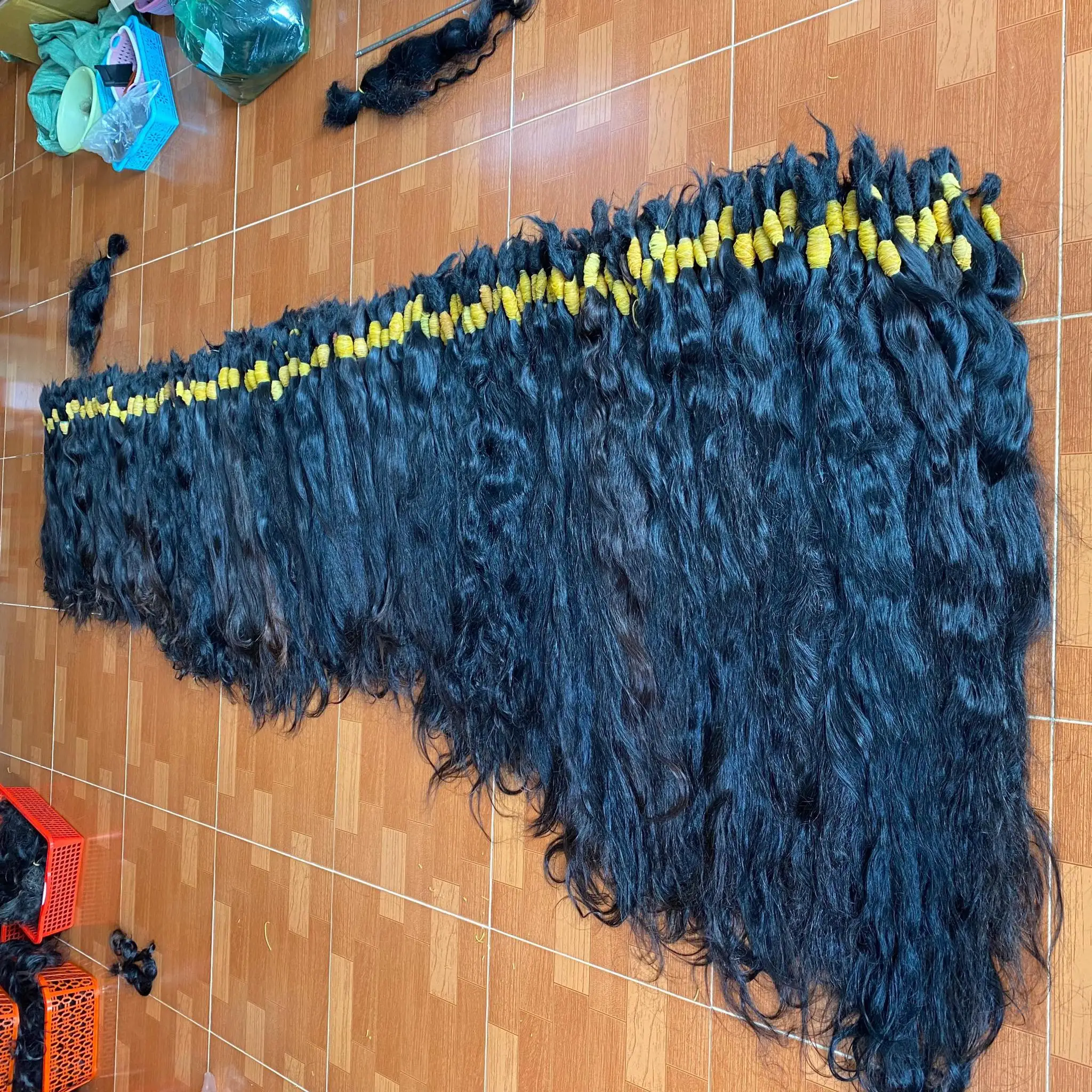 NATURAL WAW HAIR 40INCHES in length Super Silky and Smooth Hair Extensions Cuticle Aligned hair