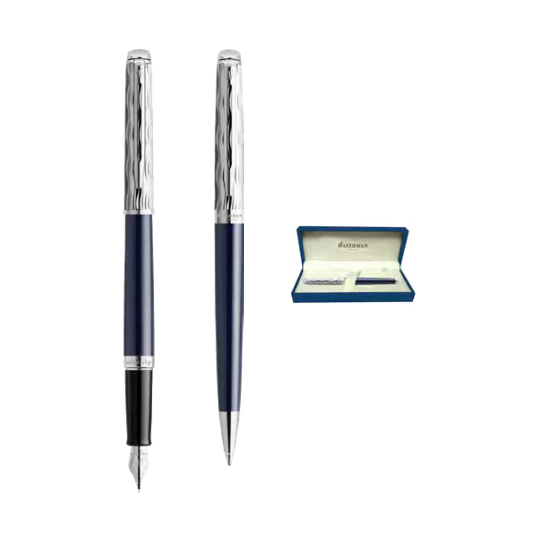 Parker Luxurious Customization Waterman Carene Black Sea Gold Trim Pen Promotional Roller Parker Fountain pen Corporate gift set