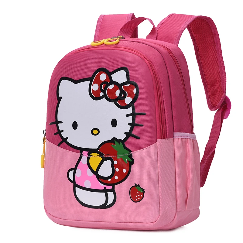 Wholesale Cute Kitten Fashion School Backpack for Girls Kawaii Outdoor Daypack for Elementary School Bookbag for Kids
