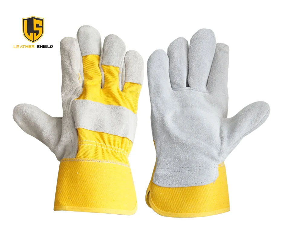 Washable Welding Work Gloves Carbon Fiber Anti-static Gloves With PU Coated