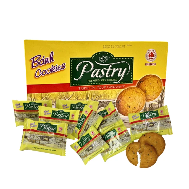 Popular Factory Price PASTRY cookie Vietnam Delicious cookie from HaiHa confectionery since 1960