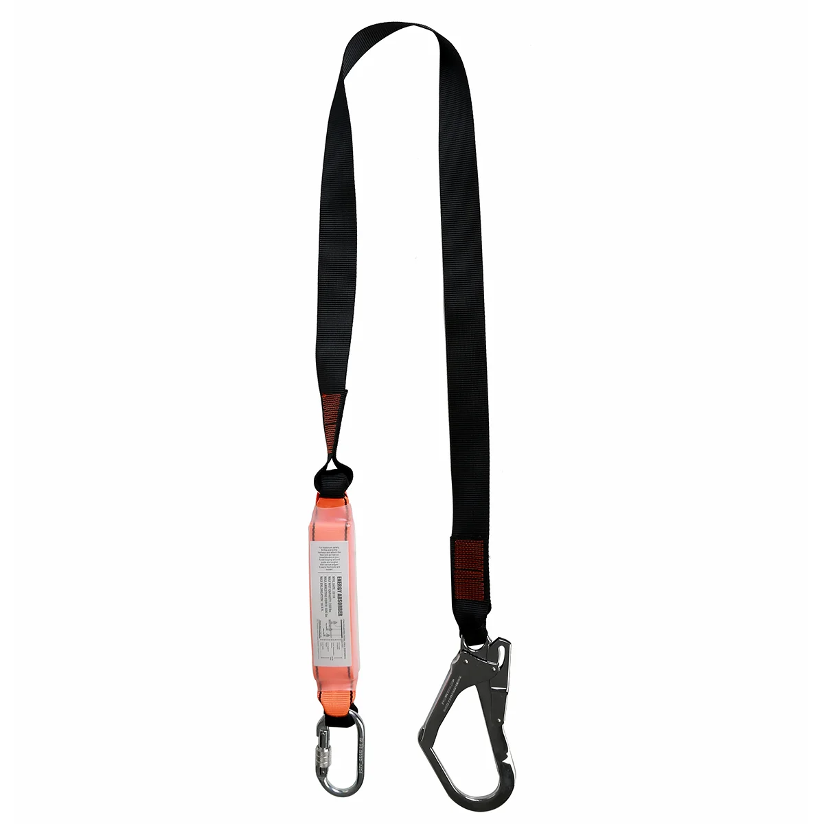 KSEIBI High Quality Safety Protection Shock Absorbing Lanyard Webbing for Fall Protection