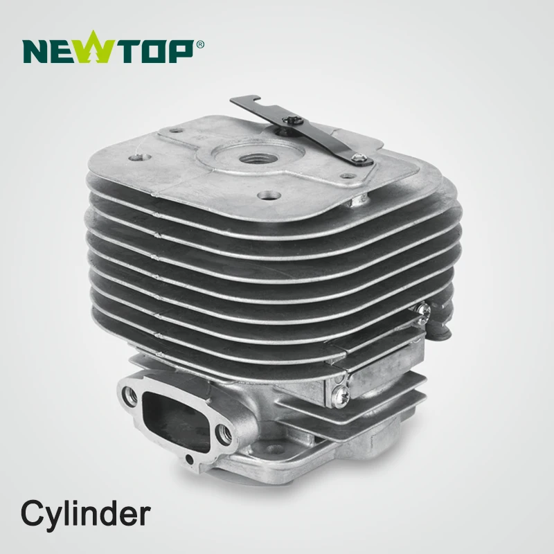 Chinese supplier gasoline chainsaw spare parts cylinder and piston for sales