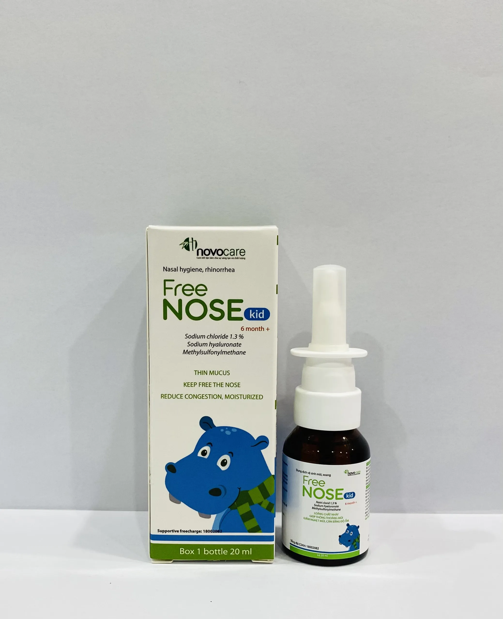 Hypertonic Nasal Spray to clean nasal, prevent allergy and moisturize nose