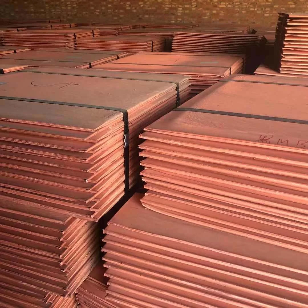Copper Cathode 99.99% Pure Electrolytic Copper Cathodes