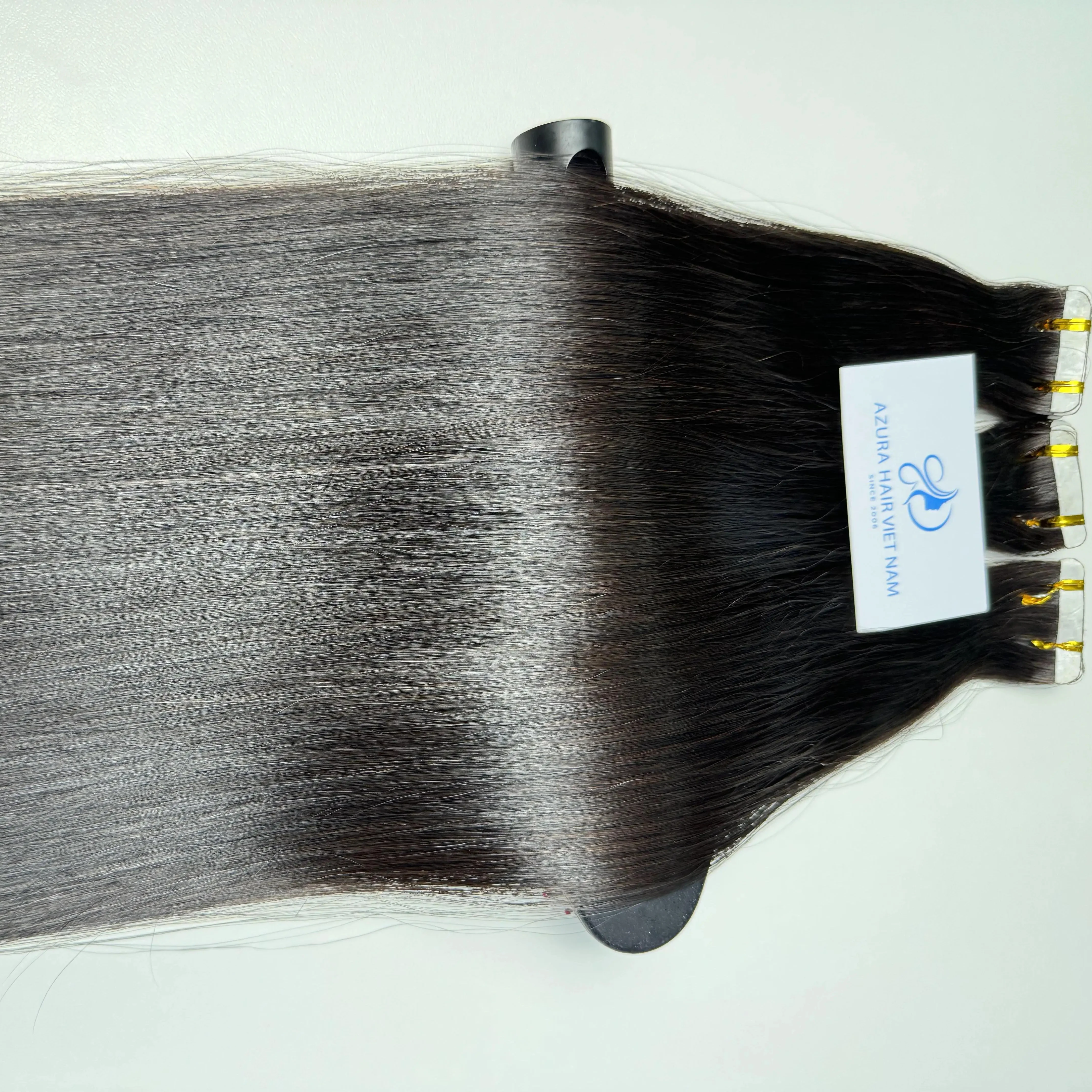 Factory Wholesale 100% VietNamese Human Hair Invisible Tape in Hair Extensions