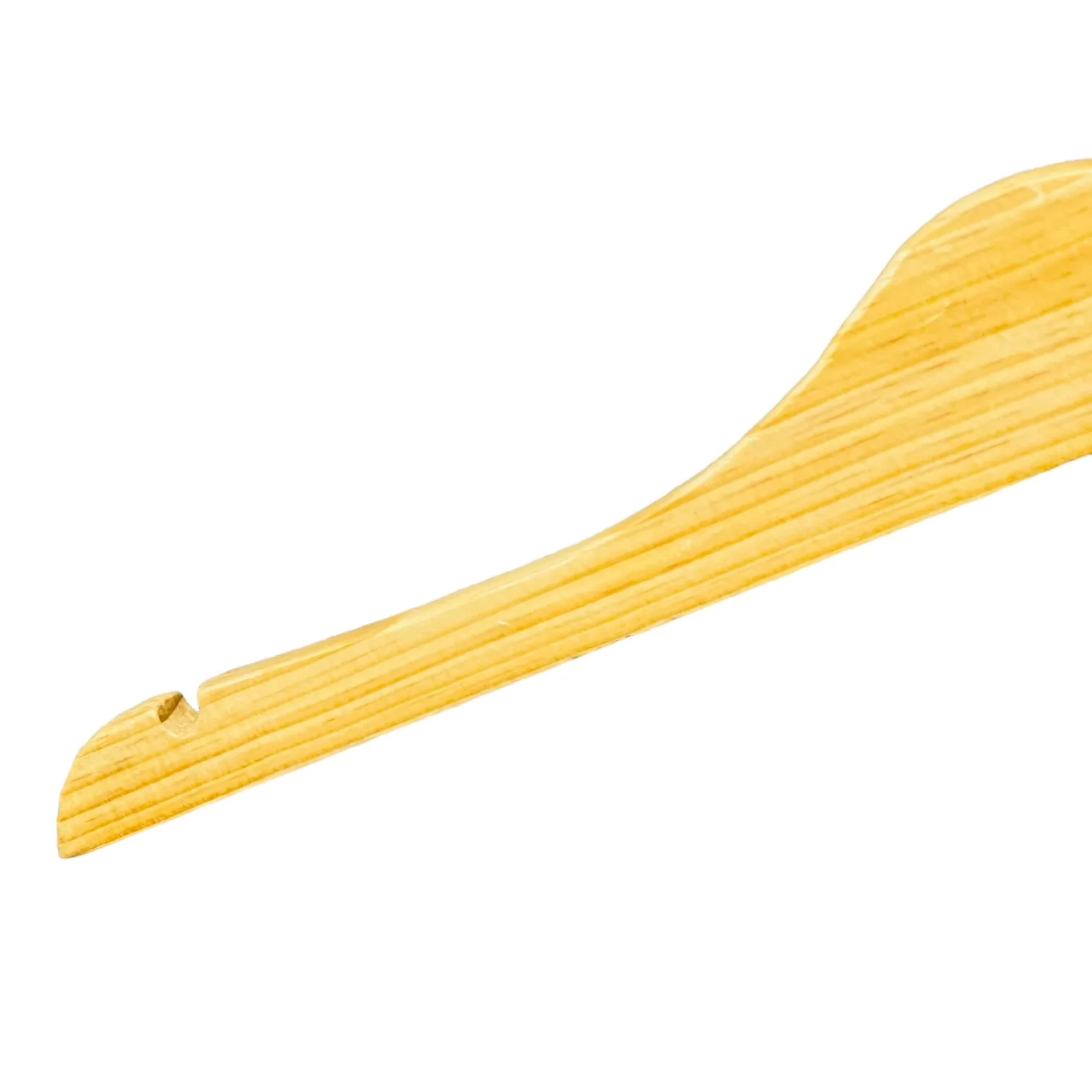 Hot Sales 2023 Nature Color Material Wood Hangers For Clothes Wooden Hangers With Clips Non Slip For Garment Display Bulk Qty
