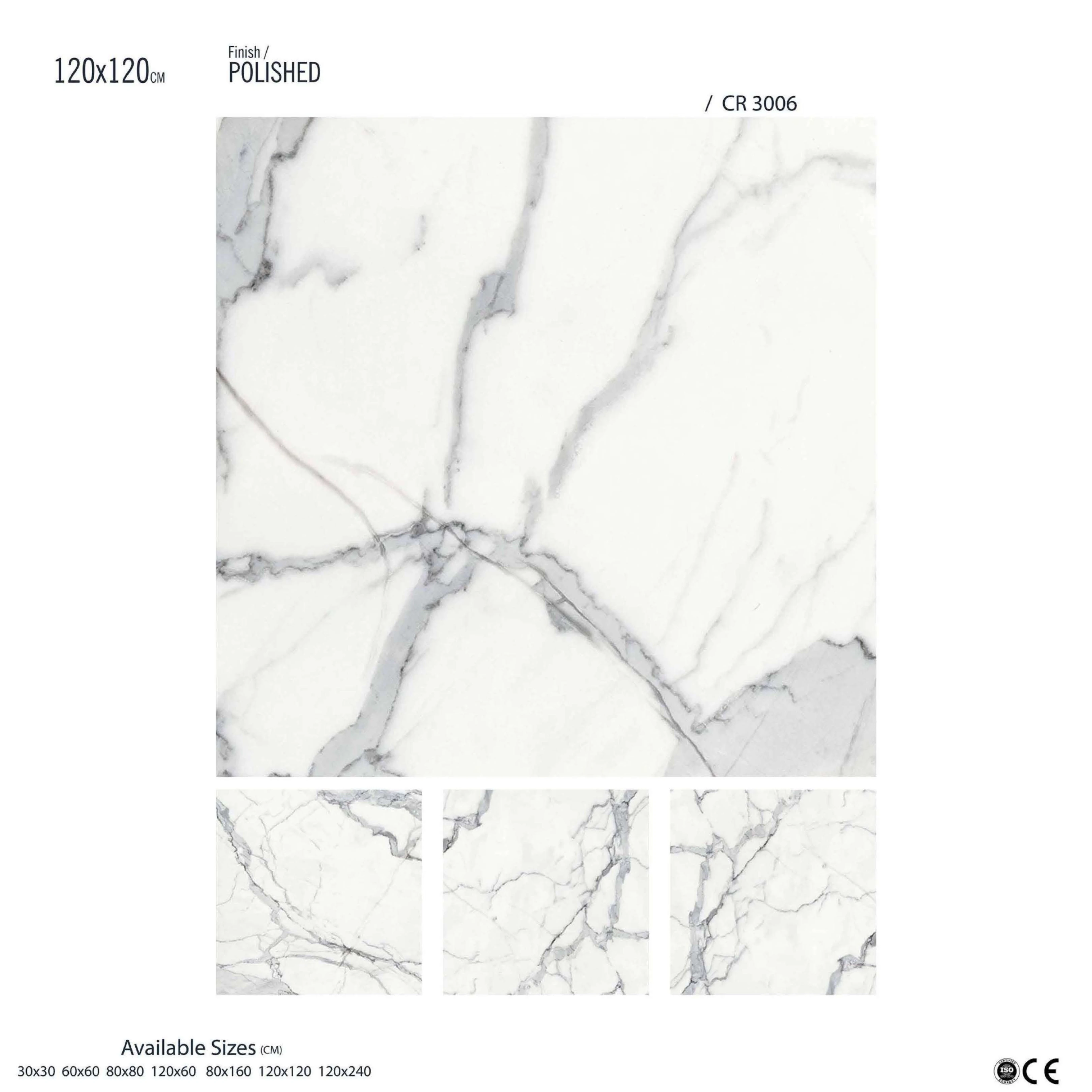 800x1600 mm Marble look slab wall tile for interior decoration 9 mm High quality porcelain polished glazed slab tile