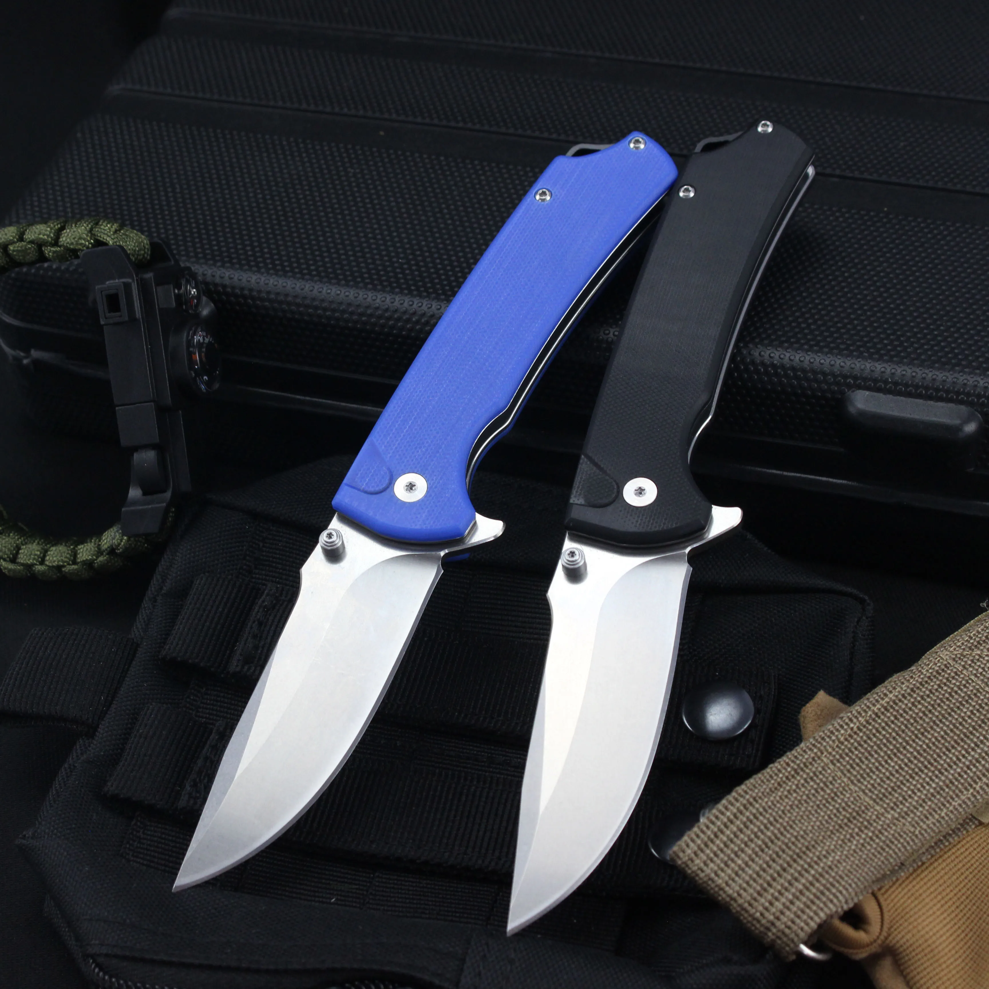 Новый карманный нож G10 ручка D2 складной Открытый кемпинг EDC