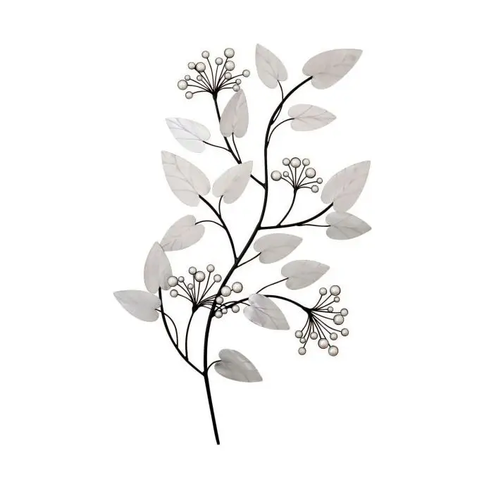 Good Selling Wall Art Home Interior Display Metal Wall Art Living Room Frame Wall Hanging Fashion Flower Home Decoration