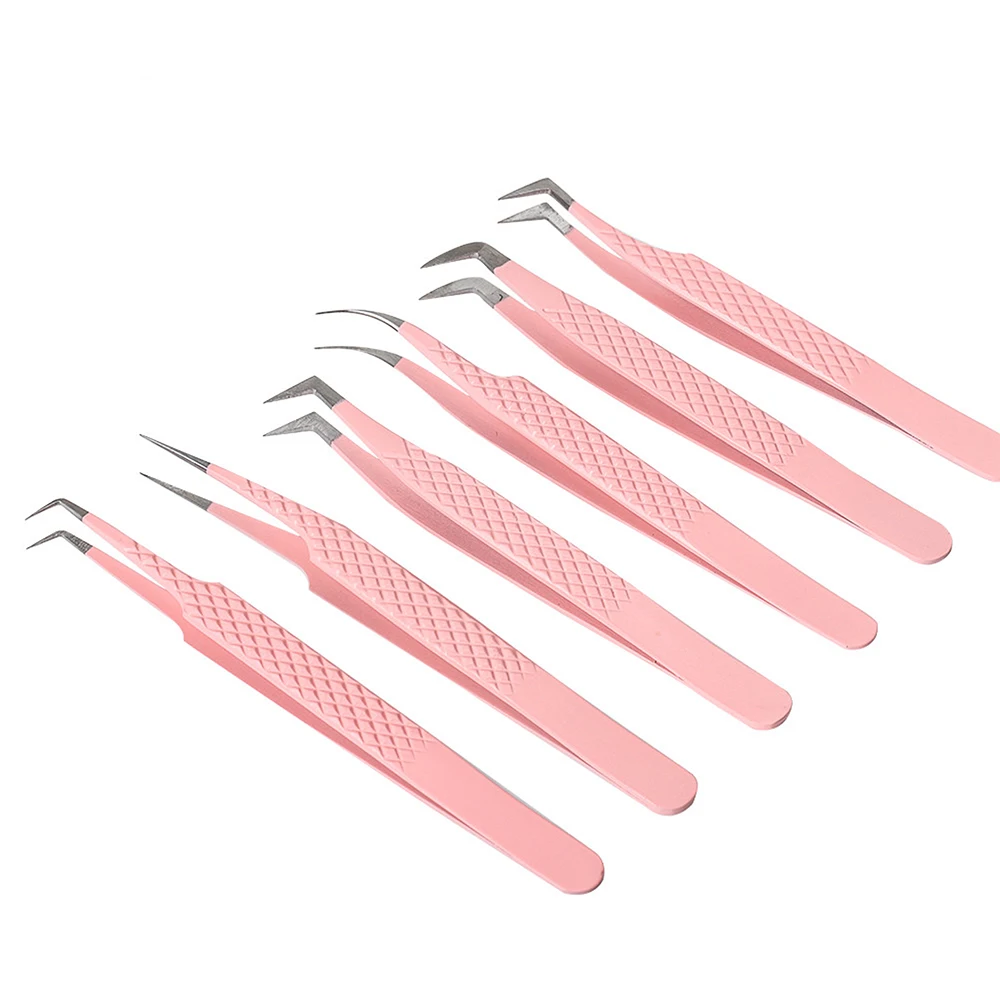 Tweezers Holder Protector Silicone Wristband Tweezer false eyelashes Tools Lash Tweezers Supplies, Pink and many More Colors