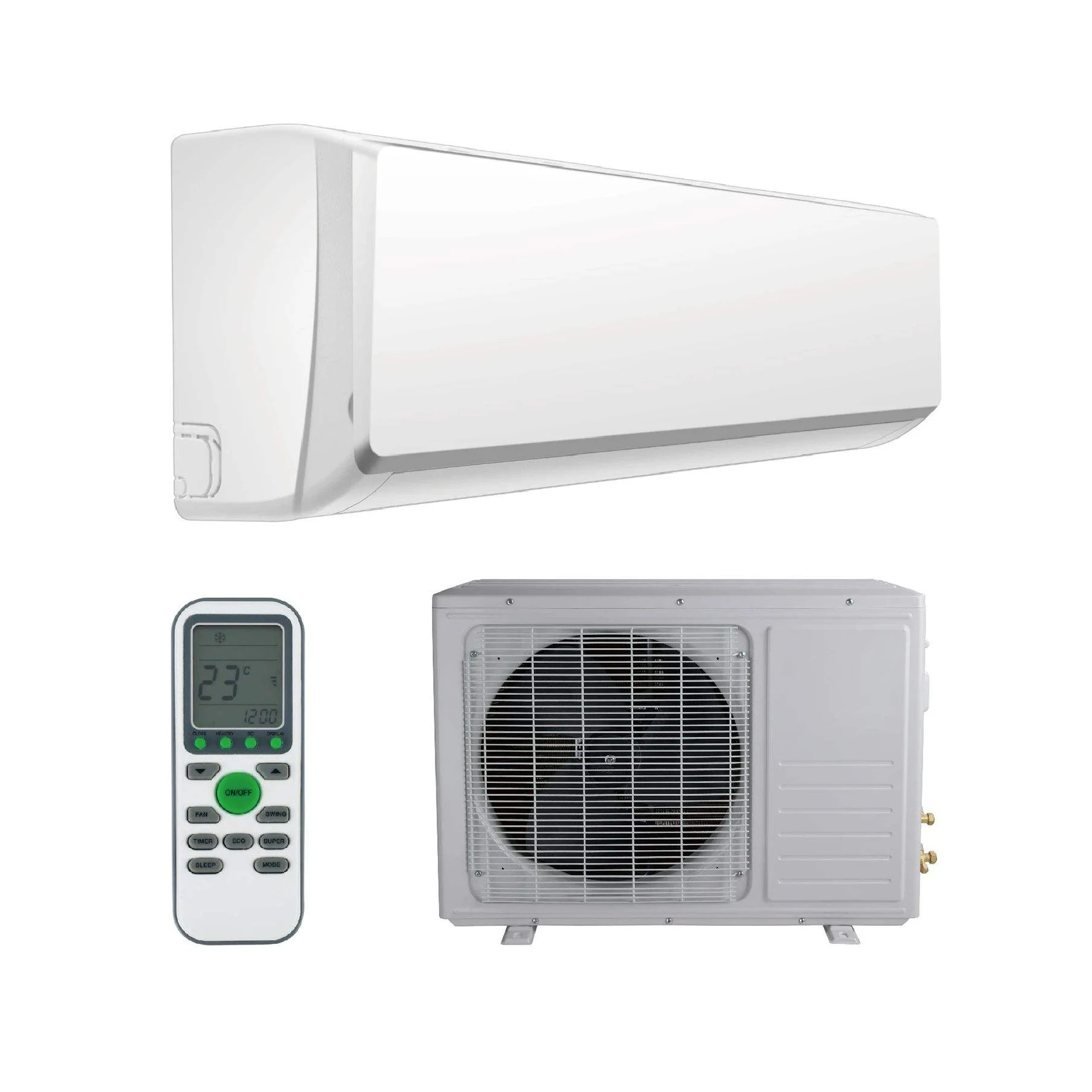 Wall Mounted Split Type AC System Unit China Gree Haier Midea TCL Inverter Type Air Conditioner