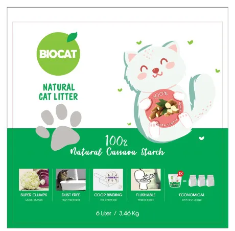 100% NATURAL CAT  LITTER!!  CASSAVA CAT LITTER SUPPLIER MANUFACTURER  IN VIETNAM