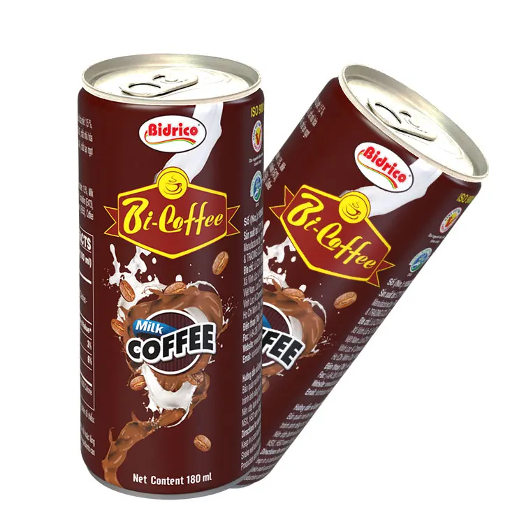 Fast Delivery Product 180ml Can Coffee Milk Less Sugar High Caffeine Coffee Other Beverage From Vietnamese Manufacturer