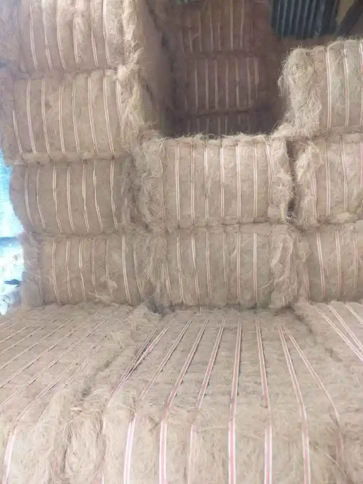 Husk fiber Extracted from The Outer Husk of Coconut Used in Many Products and Many Applications