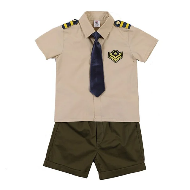 Summer Camp Scout Clothes 2022 New Primary School Uniforms boys and girls Pakistani Style Clothing half sleeves