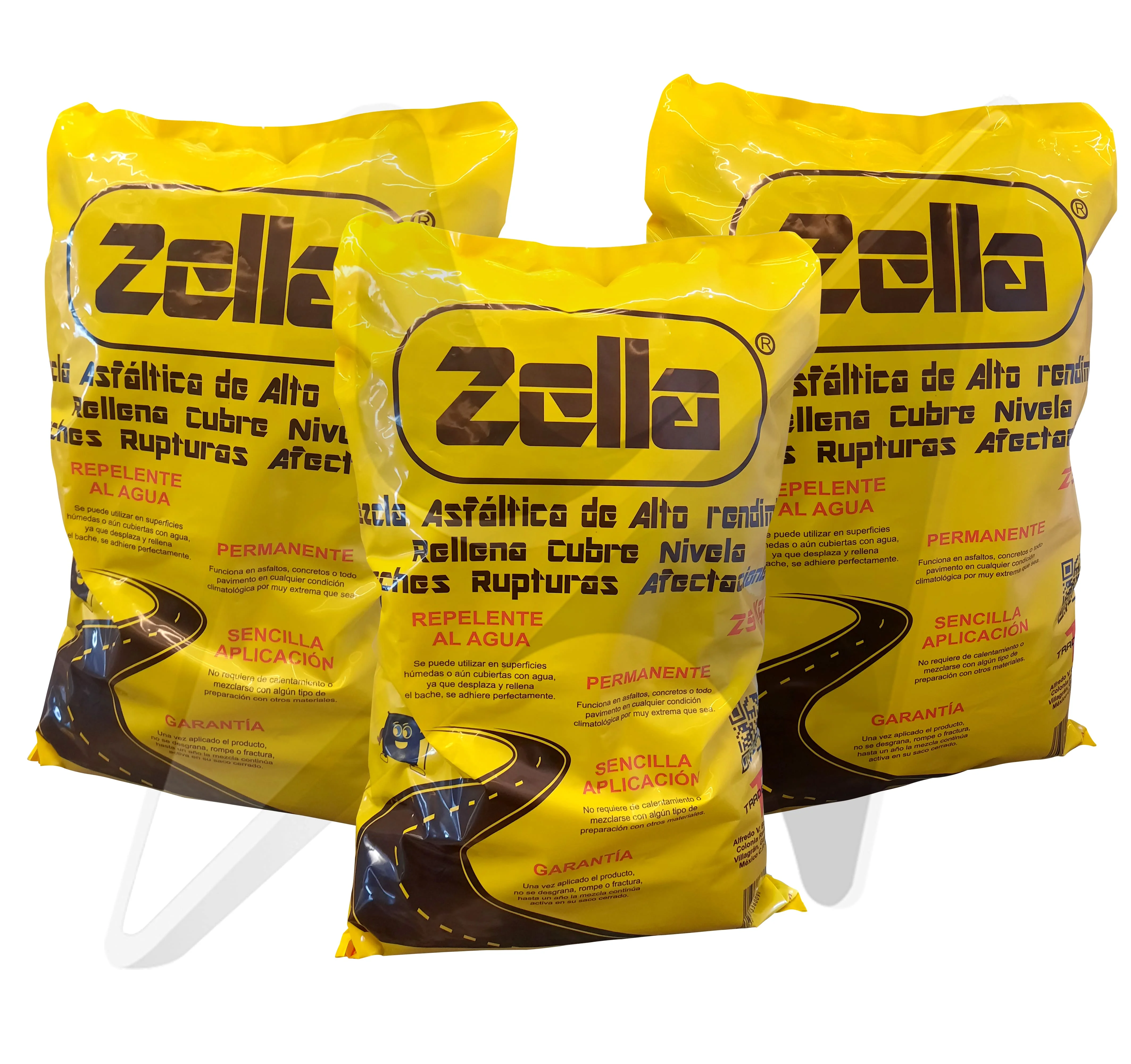 HERSAN Cold Mix Asphalt Confined Asphalt Mix Pothole Repair Patcher For Sale Cover Permanent Repair