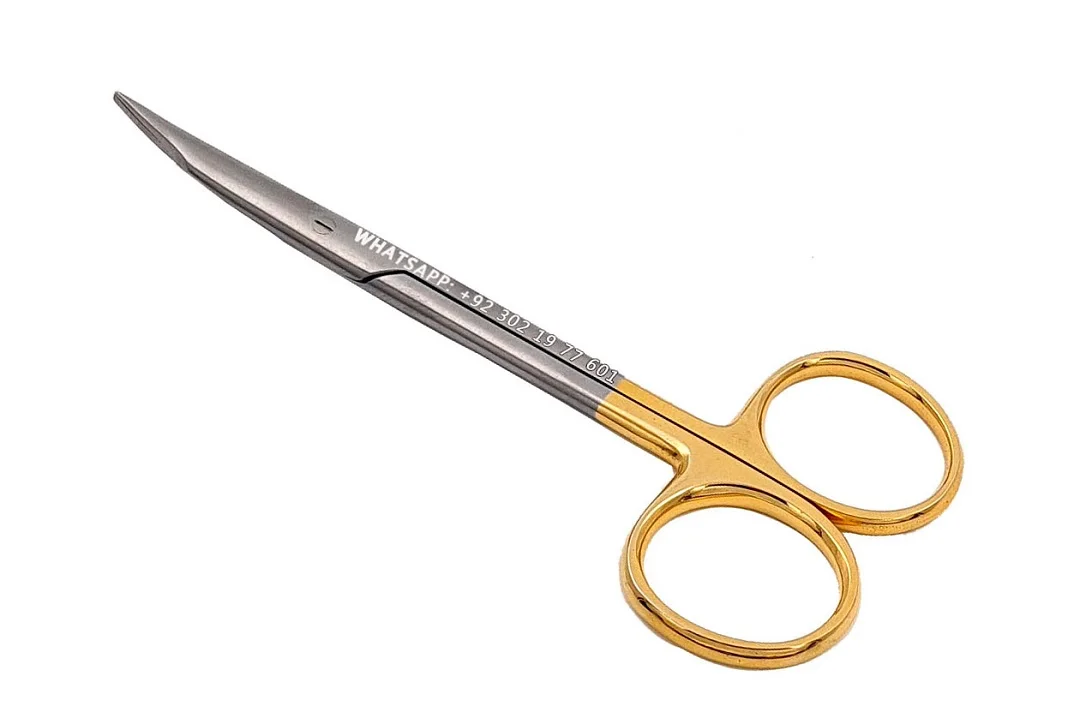 Рейнольдс Jameson ножницы на высоком каблуке 11 см изогнутые с тонкой округлые точек хирургической немецкая нержавеющая сталь OEM брендинг принято