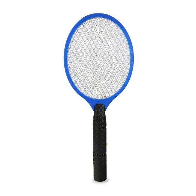 Factory Customized 2AA Battery Mosquito Racket Single Layer Net Mosquito Bat Electric Mosquito Swatter