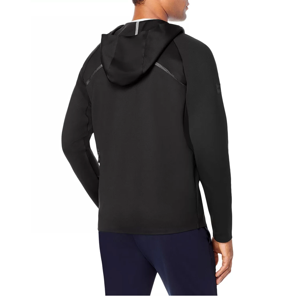 Accept  Your Logo And Design Print 50% Cotton 50% Polyester Fleece Lined Autumn And Winter Custom Man Hoodin