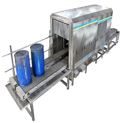Automatic Drum Cleaning Equipment 200 Ltr Drum Washer Machine Drum Cleaning Machinery Equipments