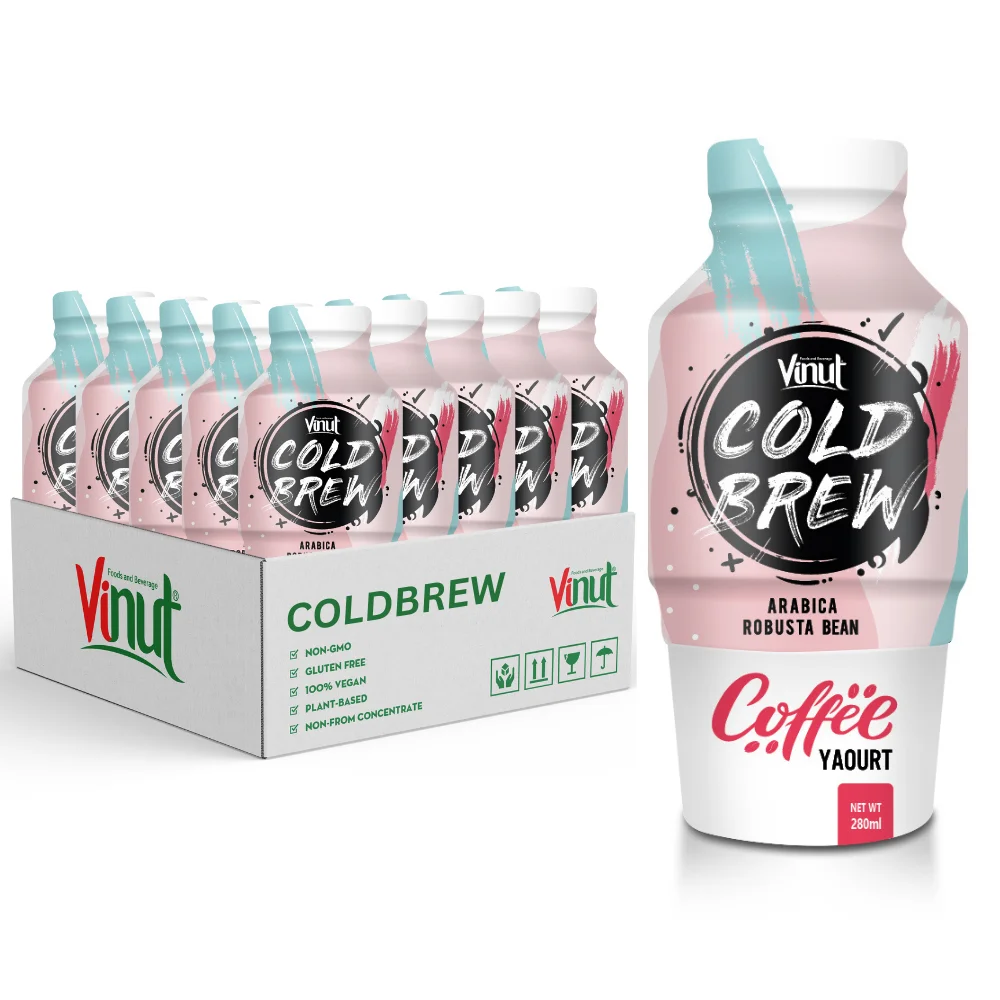 Сделано во Вьетнаме, 280 мл холодного кофе, кофе, напиток, Арабика и робуста, без образца, производство напитков, частная марка OEM/ODM