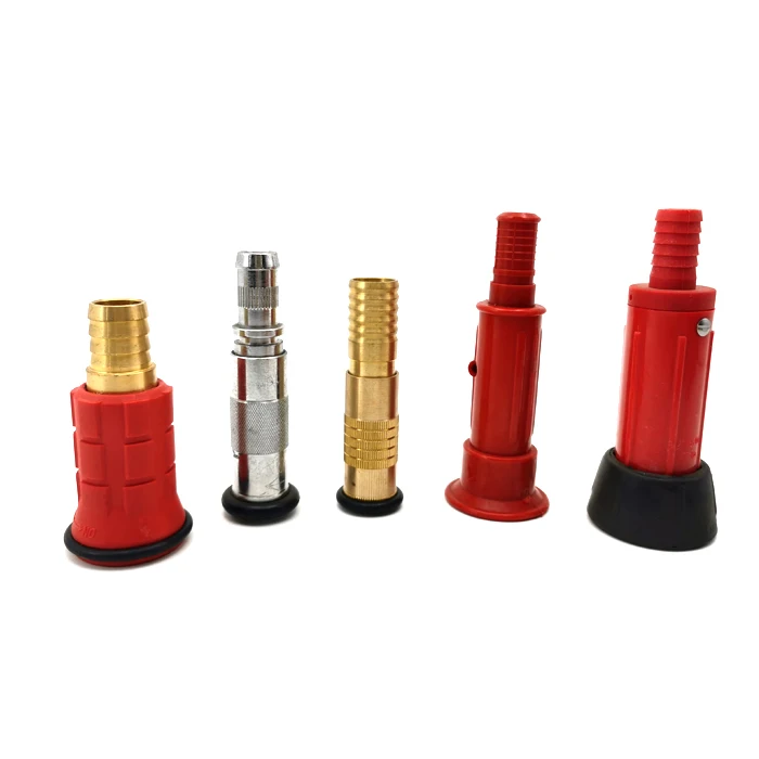 Made in china superior quality brass hydrant DN25 30 mfire fire hose reel nozzle types