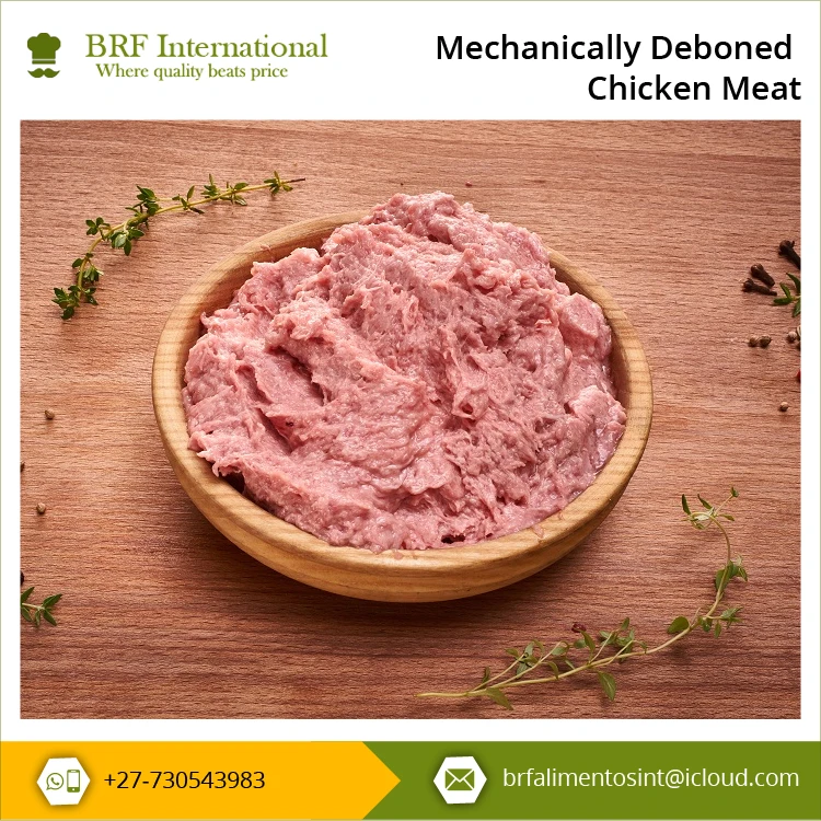 Wholesale Supplier of Highest Quality 100% Organic Food Frozen and Fresh Halal Certified Mechanically Deboned Chicken Meat