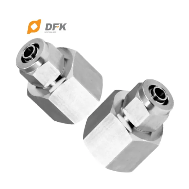 Stainless Steel Quick Fittings Rapid Fittings For Chemical Industries TW
