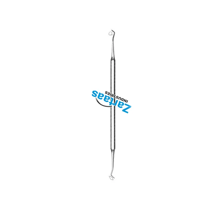 2024 High Quality Stainless Steel Dental Instrument Ash Filling Instrument Double Ended Tip 2.5 mmx 4.2 mm