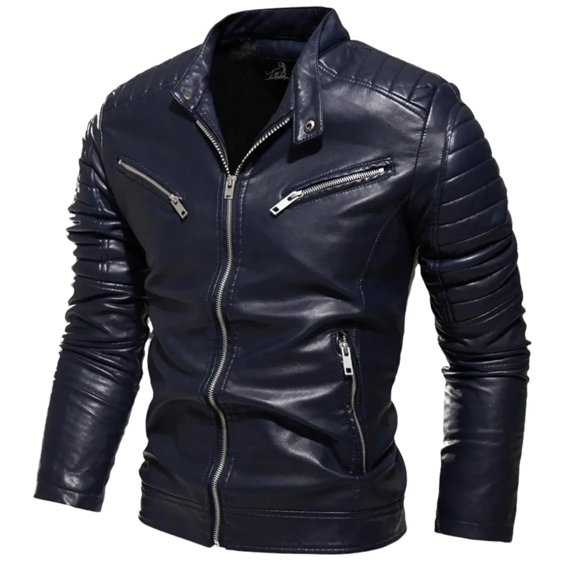 Custom Made Unisex Leather Biker Jackets For Men Womens Biker Jackets Black Jackets Brown Leather Cowhide