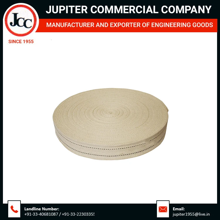 New Cotton Canvas Conveyor Belt From India Rubber Transmission with Cutting Service