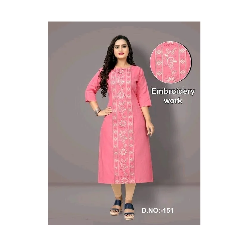 Ethnic Clothing & Accessories Fabric Cotton Kurti for Women Daily Life use Cotton Kurti Available for Sale from India