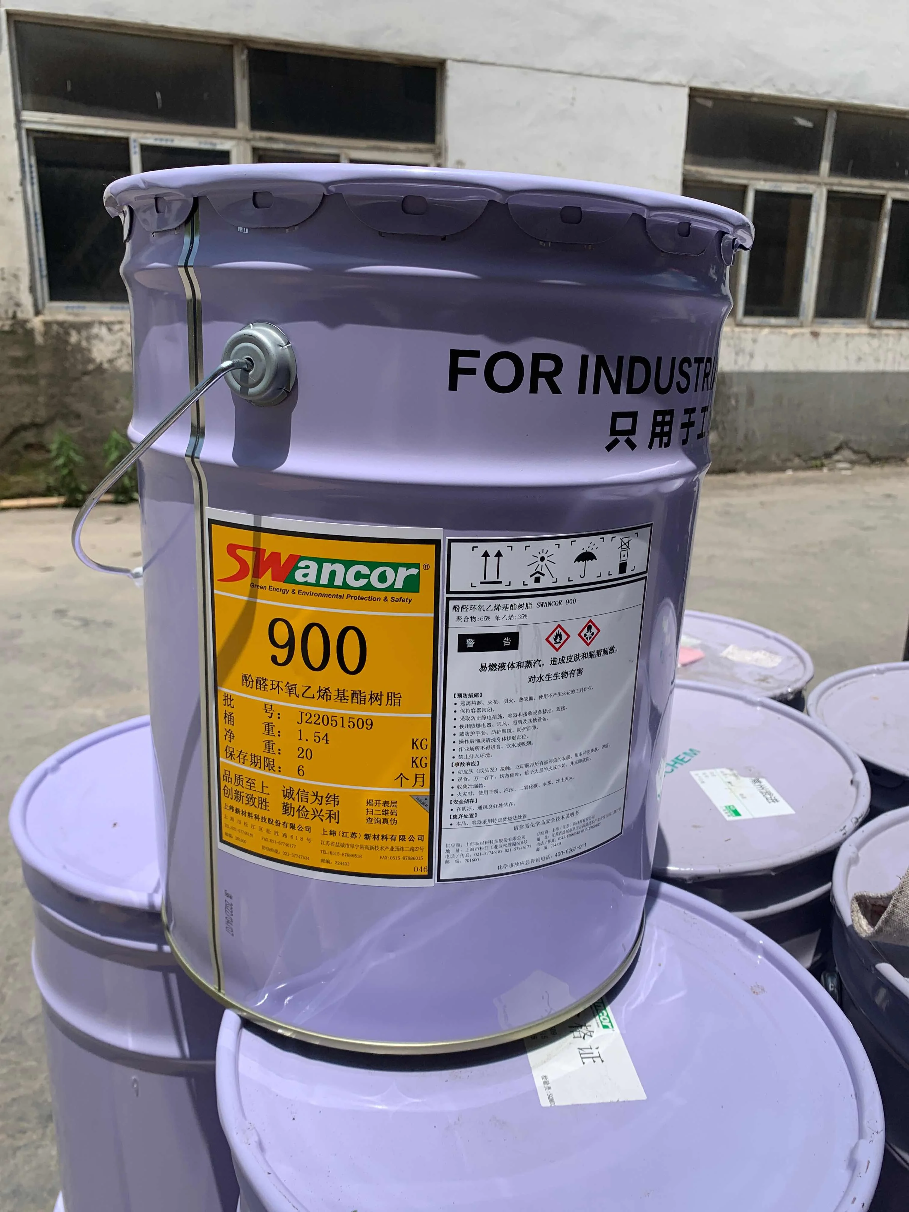 Best price high temperature resistant phenolic epoxy modified SWANCOR 907-S vinyl ester resin