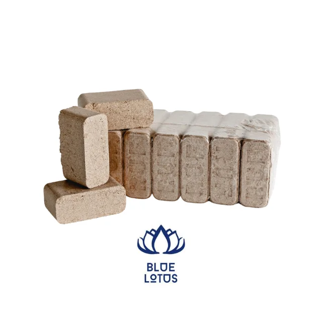 Pine Wood Sawdust Block - Compressed Sawdust - 20kg Block - 600kg/Jumbo bag Packaging - Premium Quality from Vietnam