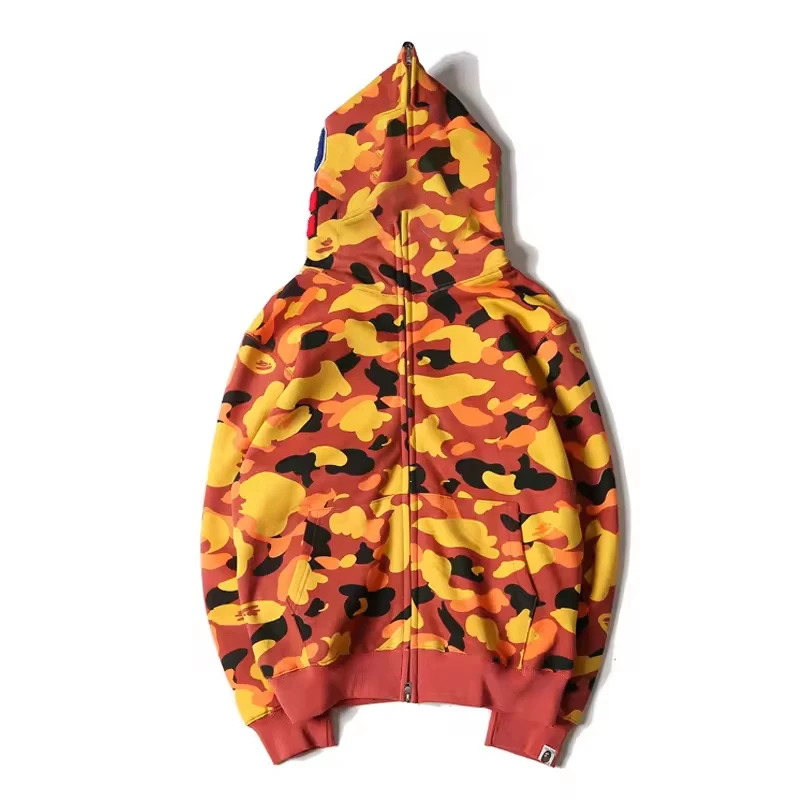 Fashionable Zipper Hoodie for Teenagers Casual Autumn Hooded Sweatshirt
