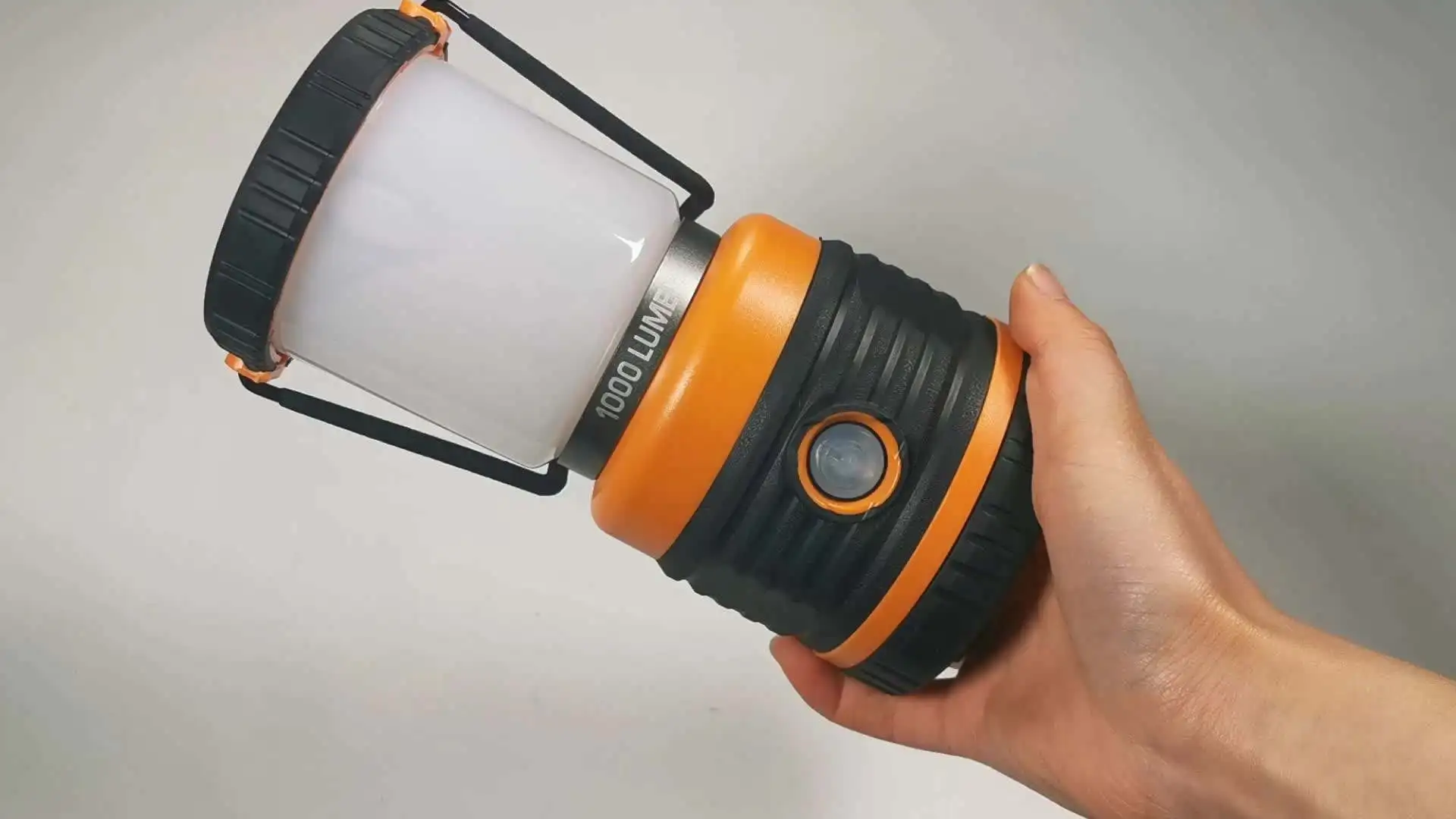 Outdoor Abs Plastic Camping Light New Abs Rubber Material Waterproof 1000 Lumen Camping Lamp Lantern with 4 Modes